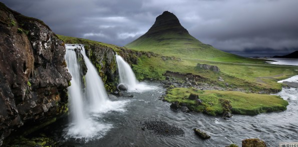 wodospad super widok islandia